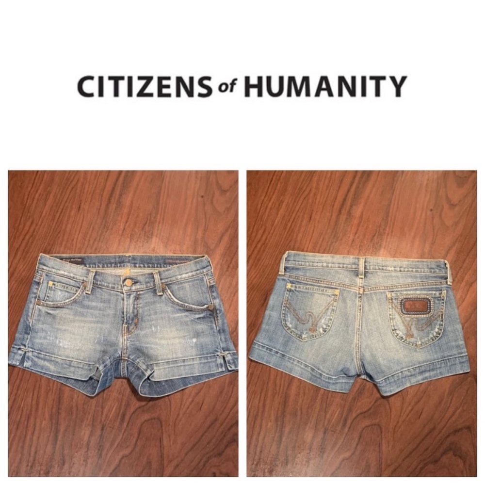 CITIZENS OF HUMANITY 'The Rose' Denim Jean Shorts